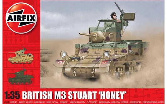 Airfix M3 Stuart "Honey" (British Version) (A1358)