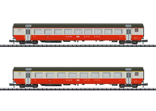MiniTrix 18721: Swiss Express Express Train Car Set Part 2