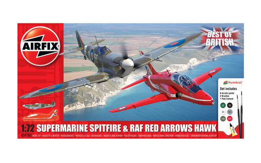 Airfix Best Of British Spitfire And Hawk 1:72 (A50187)