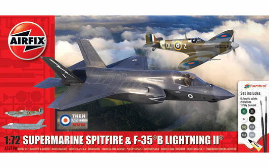 Airfix Then And Now' Spitfire Mk.Vc & F-35B Lightning Ii (A50190)