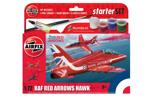 Airfix Small Beginners Set Red Arrows Hawk 1:72 (A55002)