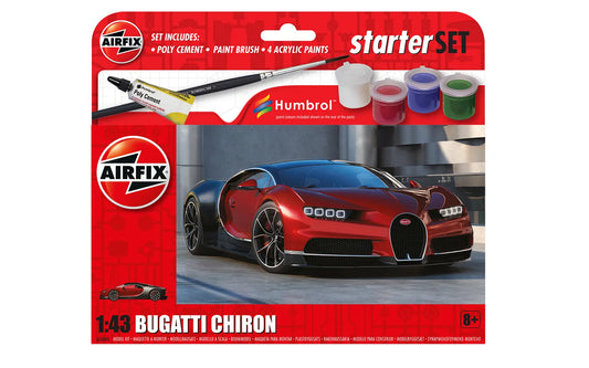 Airfix Small Starter Set New Bugatti Chiron (A55005)