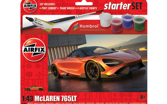 Airfix Starter Set - Mclaren 765 (A55006)