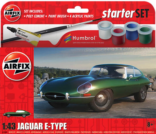 Airfix Small Starter Set Jaguar E-Type (A55009)