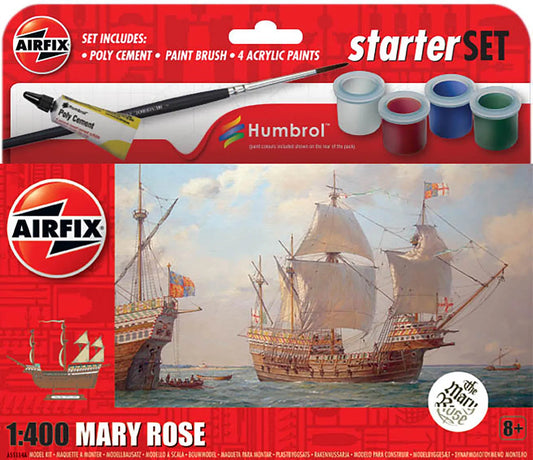 Airfix Small Starter Set New Mary Rose (A55114A)