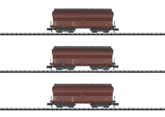 MiniTrix 18268: Coke Transport Freight Car Set Part 1
