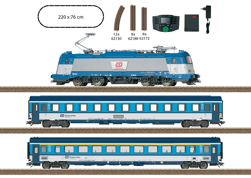 Trix 21505: #D Passenger Train Starter Set