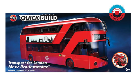 Airfix Quickbuild New Routemaster Bus (J6050)