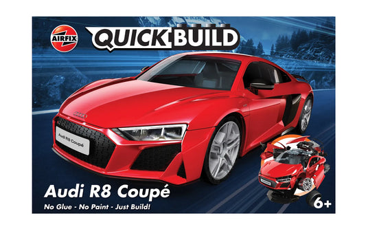 Airfix Quickbuild Audi R8 Coupe (J6049)