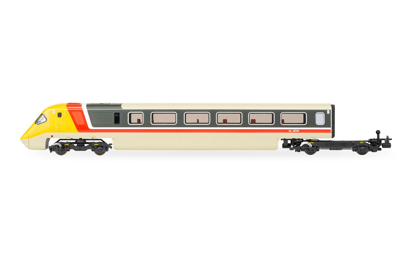 Hornby R30229: Br, Class 370 Advanced Passenger Train, Sets 370001 And 370002, 7 Car Train Pack - Era 7