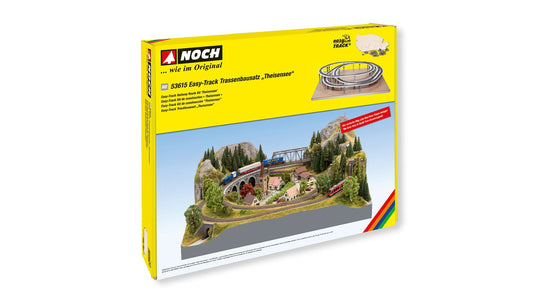 Noch 53615: Easy-Track Railway Route Kit “Theisensee” (H0)