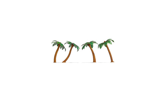 Noch 21973: Palm Trees 4,5 cm high, 4 pieces (H0, TT, N)