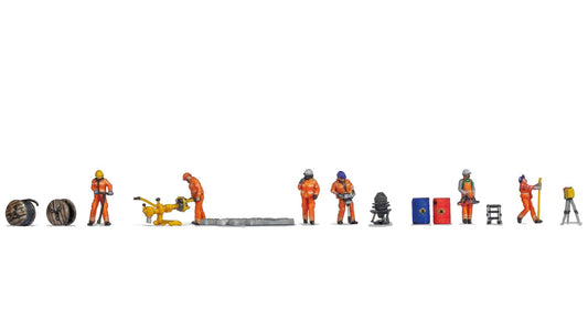 Noch 35901: Themed Figures Set ‘Track Construction’ (N)