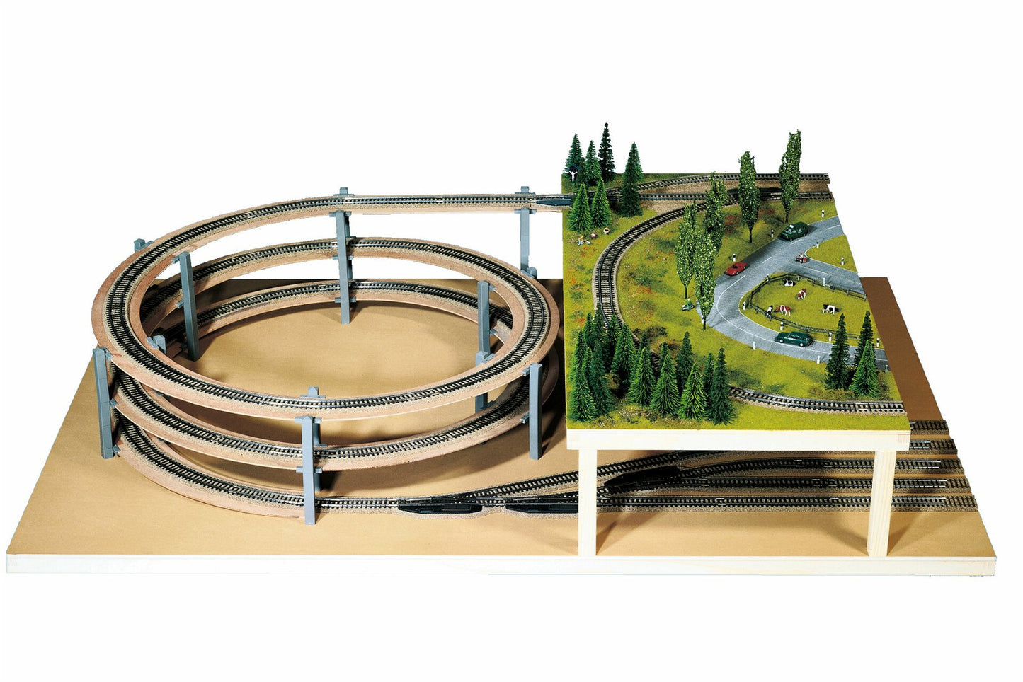 Noch 53005: LAGGIES Basic Helix, track radius 420/483 mm, single or double track (H0)