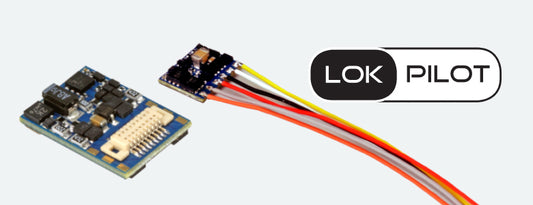 ESU 59837: LokPilot 5 micro DCC/MM/SX/M4, 6-pin Direct 90 degrees, Retail, Gauge N, TT