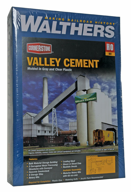 Walthers 933-3098: Valley Cement Plant