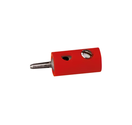 Brawa 3002: Pin Connector, ∅ 2.5 mm, red