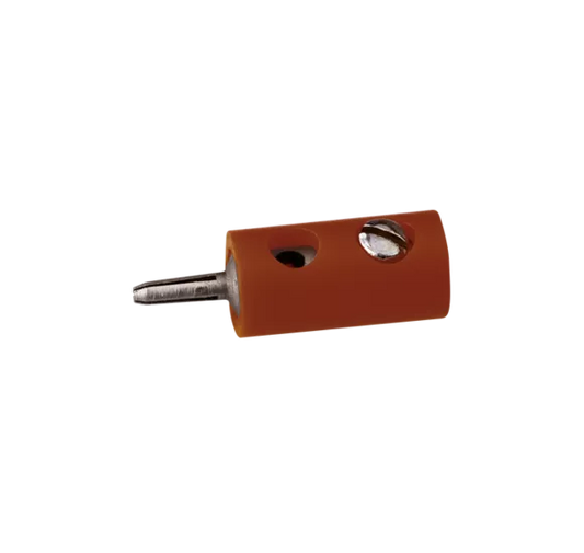 Brawa 3004: Pin Connector, ∅ 2.5 mm, brown