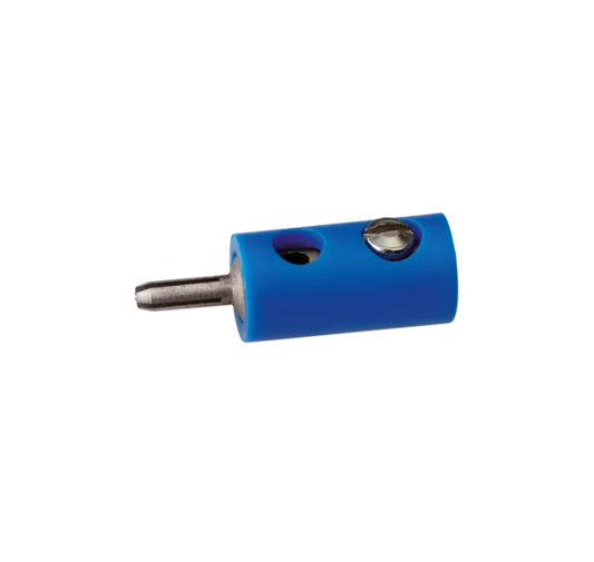 Brawa 3005: Pin Connector, ∅ 2.5 mm, blue