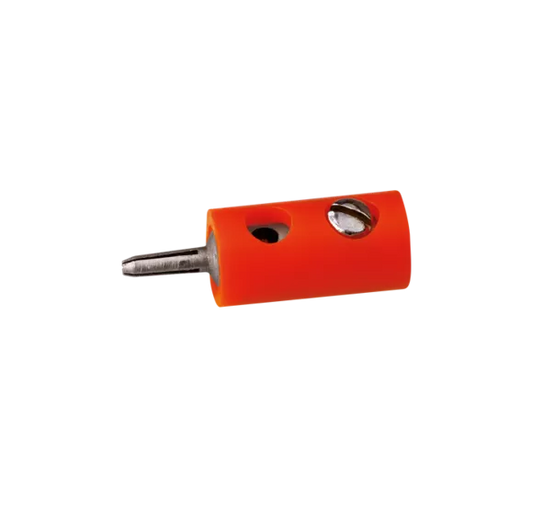 Brawa 3006: Pin Connector, ∅ 2.5 mm, orange