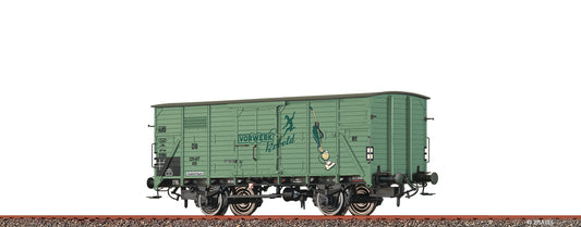 Brawa 50960: H0 Covered Freight Car G10 "Vorwerk" DB