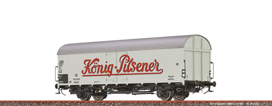 Brawa 50982: H0 Covered Freight Car Ibdlps383 "König Pilsener" DB