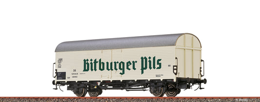 Brawa 50984: H0 Covered Freight Car Tnfhs 38 "Bitburger" DB