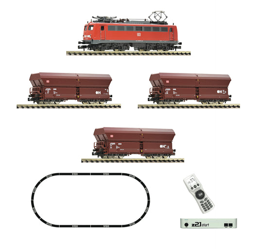 Fleischmann 5170002: Z21 start Digitalset: Electric locomotive class 140 with goods train, DB AG