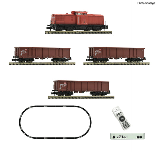 Fleischmann 5170005: z21 start digital set: Diesel locomotive class 204 with goods train, DB AG