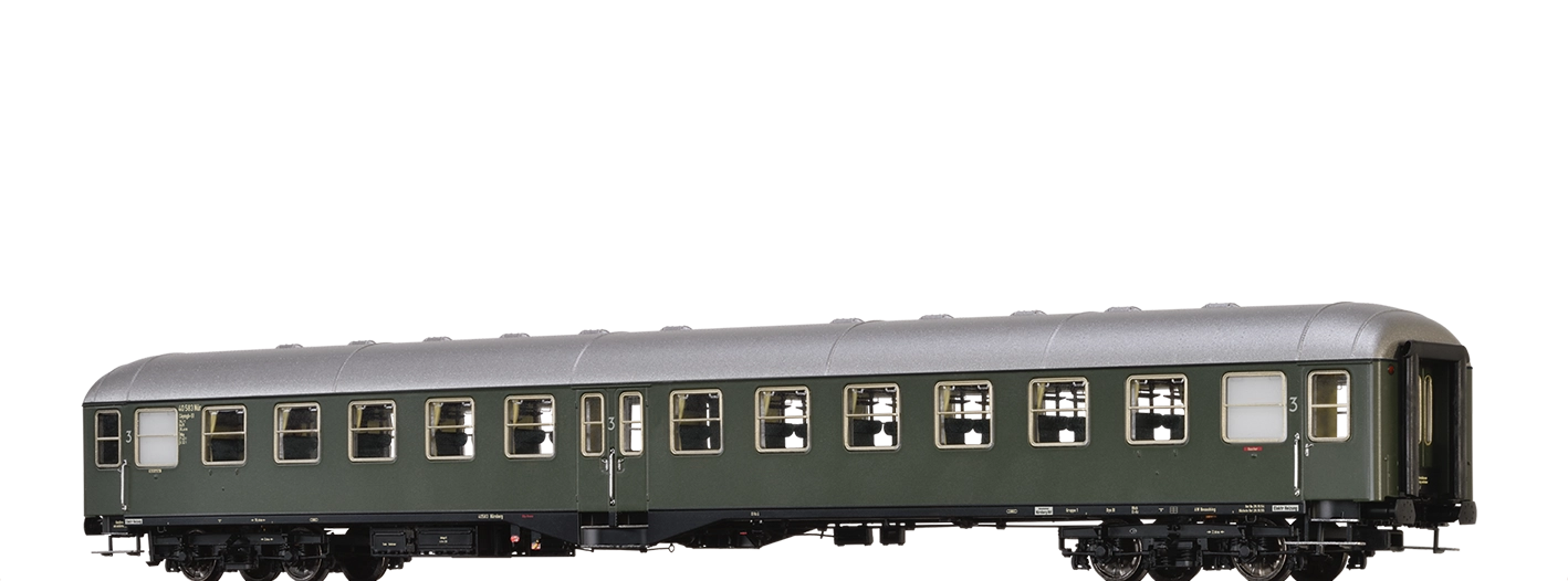 Brawa 58065: H0 Passenger Coach C4mgb-51 Deutsche Bundesbahn