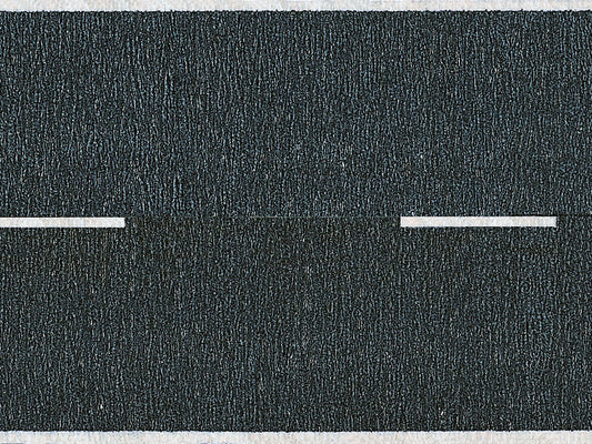 Noch 34150: Asphalt Road black, 100 x 2,9 cm (delivered in 2 rolls) (N)