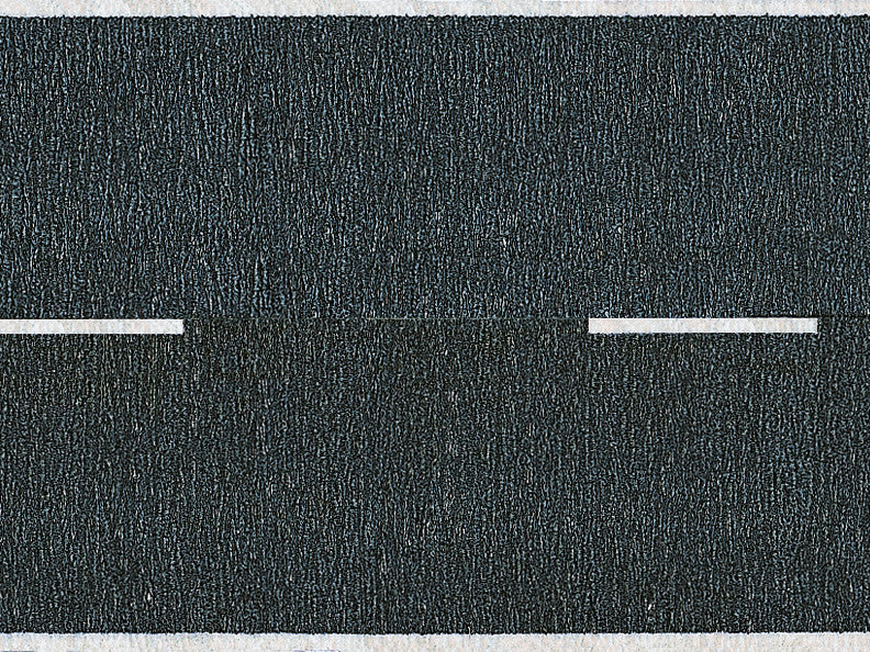 Noch 34150: Asphalt Road black, 100 x 2,9 cm (delivered in 2 rolls) (N)