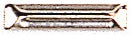 Fleischmann 6436: Rail joiner metal PU 10