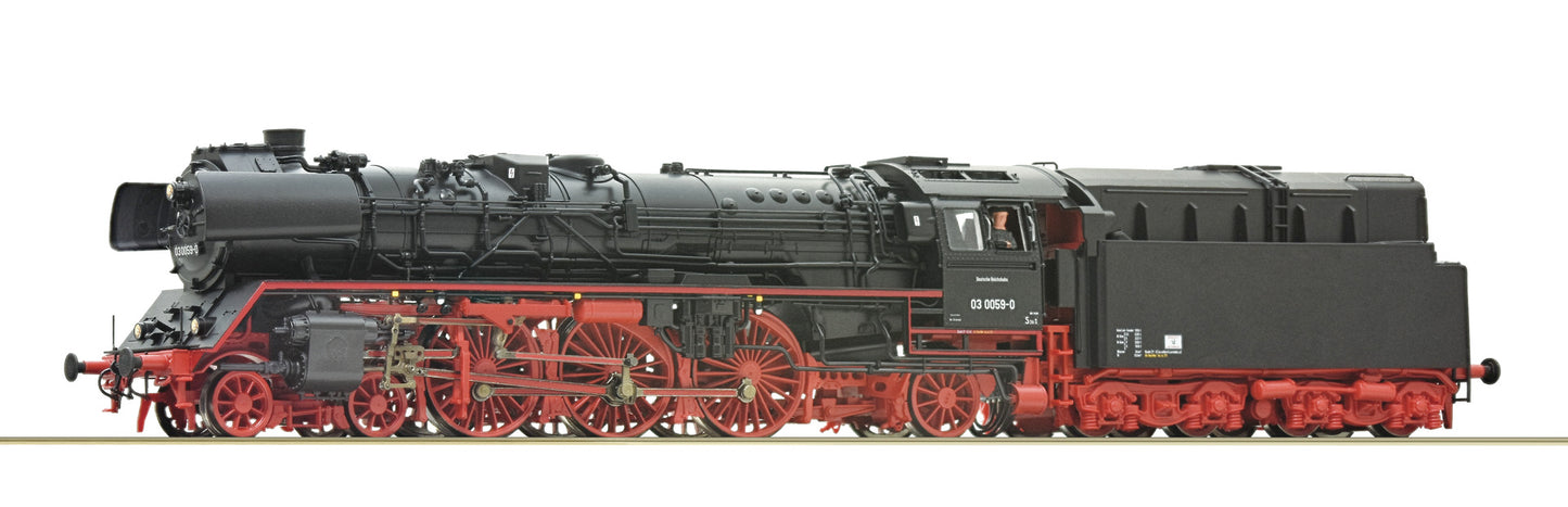 Roco 70068: Steam loco class 03 . 10 DR Snd .