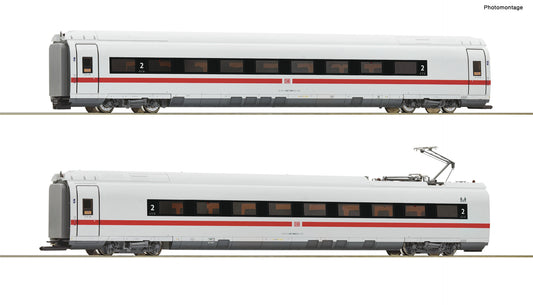 Roco 72099: 2 piece set intermediate coaches class 407 (Set 2), DB AG