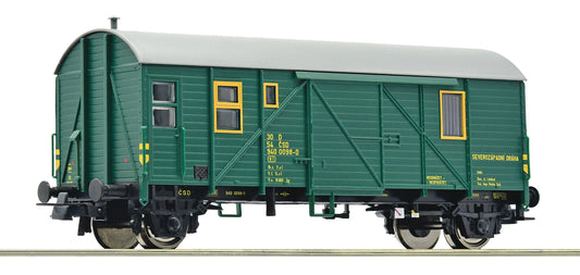 Roco 76603: Goods train guard wagon, CSD