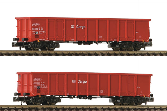 Fleischmann 830251: 2 piece set: Open goods wagons, DB AG