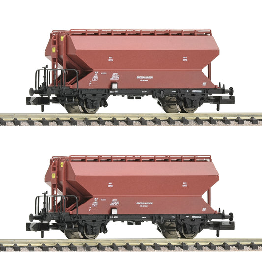 Fleischmann 830310: 2 piece set: Grain silo wagons, BLS