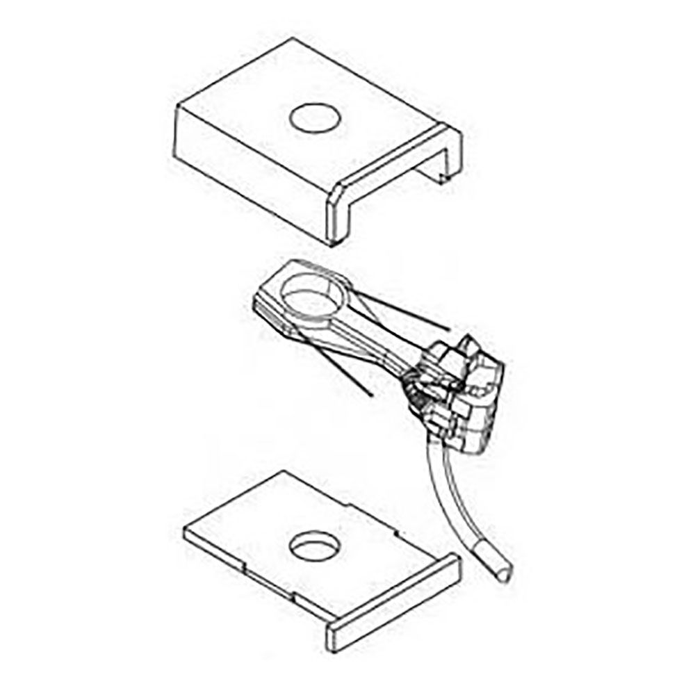 Kadee 118: HO Scale SF Shelf Whisker Metal Couplers - Medium (9/32") Centerset Shank