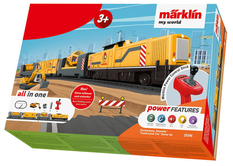 Marklin 29346: Märklin my world – Construction Site Starter Set