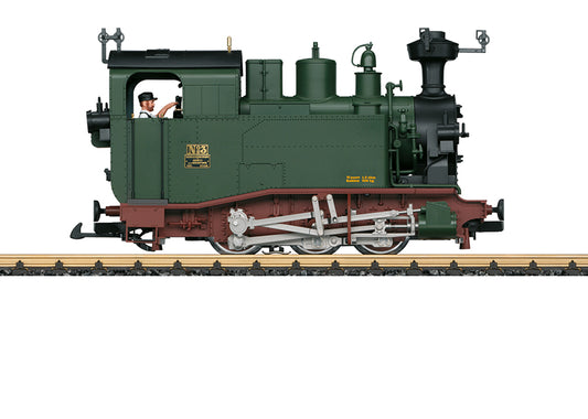 LGB 20981: Royal Saxon State Railways Class I K Steam Locomotive, Road Number