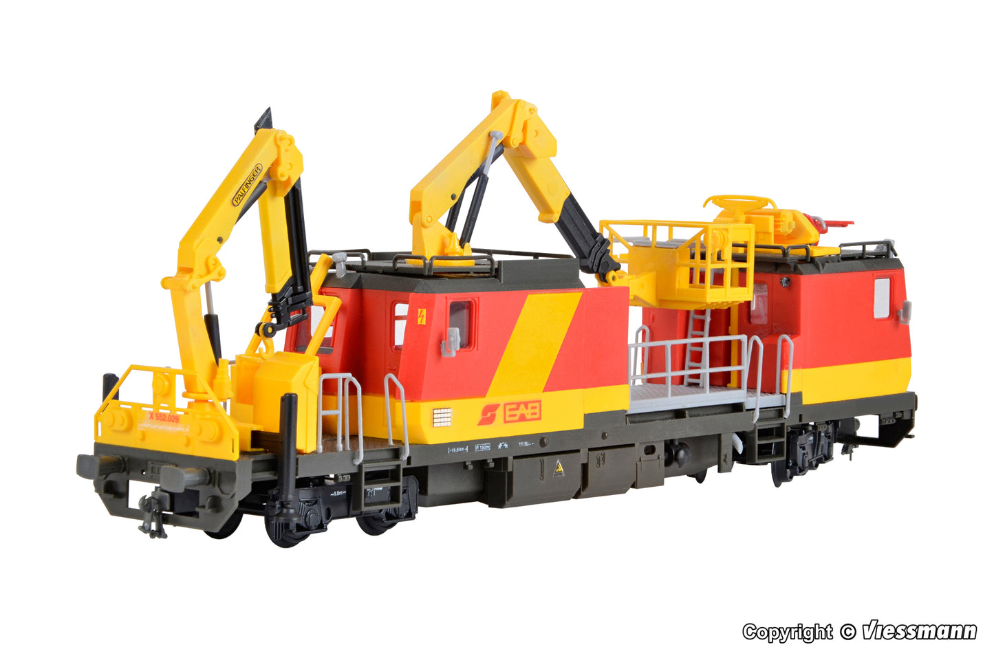 Kibri 16080: H0 Catenary maintenance vehicle MTW 100.083/1