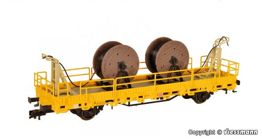 Kibri 26266: H0 Catenary system mounting unit, finished model