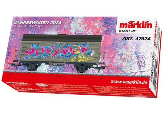 Marklin 47624: Marklin Start up Club Annual Car for 2024