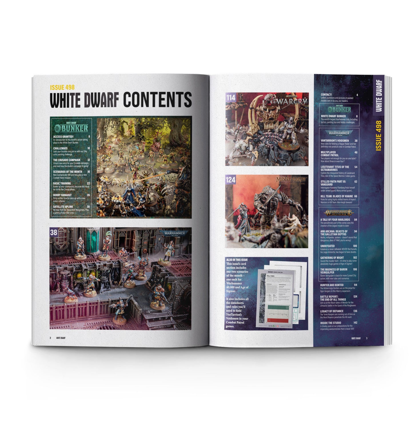 Games Workshop White Dwarf Magazine Issue 498 (March 2024)