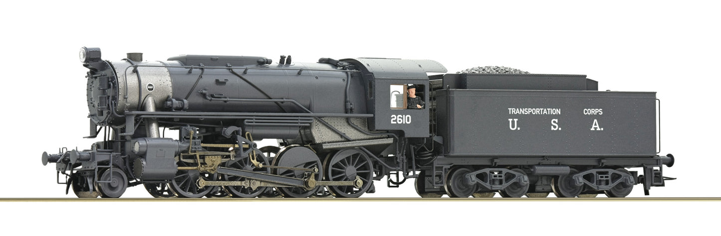 Roco 72155: Steam locomotive 2610, USATC