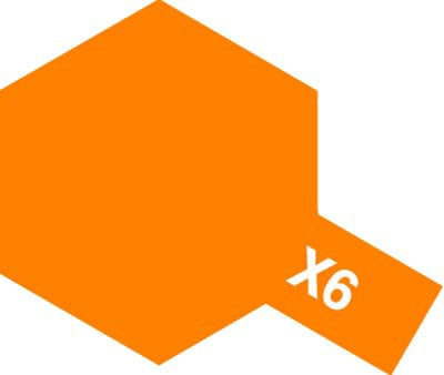 Tamiya Acrylic Mini X-6 Orange (81506)