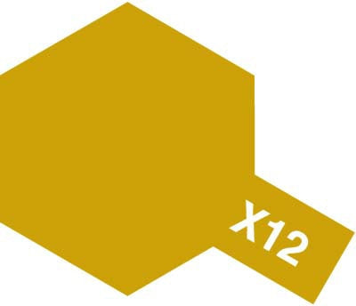 Tamiya Acrylic Mini X-12 Gold Leaf (81512)
