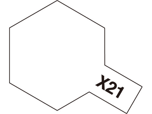 Tamiya Acrylic Mini X-21 Flat Base (81521-A00)