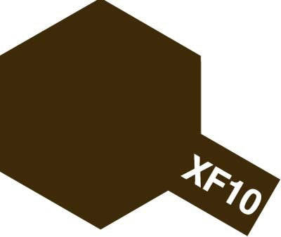 Tamiya Acrylic Mini Xf-10 Flat Brown (81710-A00)